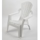 Sillon Resina Blanco Selva -