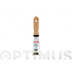 Espatula Pintor Mango Madera Fsc Nespoli 40 Mm