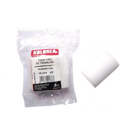 Mini Rodillo Recambio Espuma Multiusos 5 Cm X Ø16 Mm 2 Uds