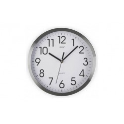 Reloj Pared Redondo Non Ø30,5 Cm - Aluminio