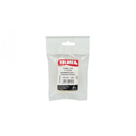 Mini Rodillo Recambio Velour Lacar/ Esmaltar 6 Cm X Ø16 Mm 8