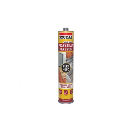 Masilla Poliuretano Pega Y Sella Soudal 300 Ml Gris