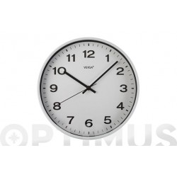 Reloj Pared Redondo Ø30,5 Cm - Blanco