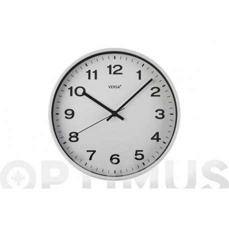 Reloj Pared Redondo Ø30,5 Cm - Blanco