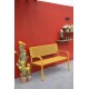 Banco Acero Amarillo Libia 123x39x84