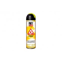 Marcador Fluorescente 360º Spray Amarillo T146 650 Ml