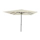 Parasol Aluminio Cuadr Beige 3x3