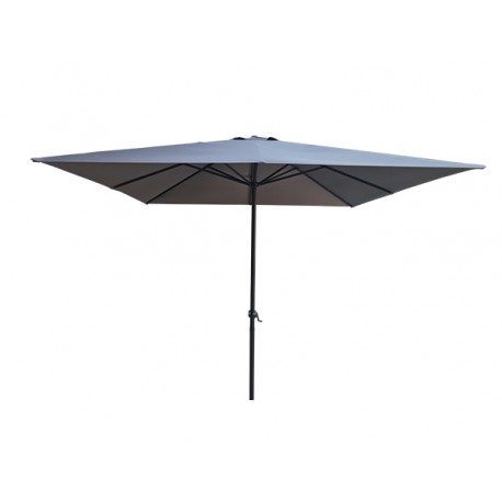 Parasol Aluminio Cuadr Gris 3x3