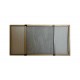 Mosquitera Fija Extens.bronce 50-92x40