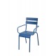 Sillon Acero Azul Libia -