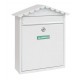 Buzon Exterior Acero Blanco 36x30x10cm