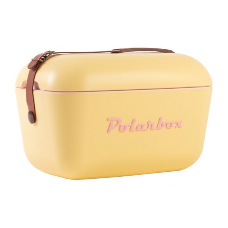 Nevera Rigida Retro Polar Box 20 L Amarillo Agua Classic Pol