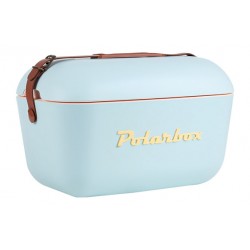 Nevera Rigida Retro Polar Box 20 L Celeste Agua Classic Poli