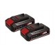 Bateria 18 V Twinpack 2 Uds 2.5 Ah Einhell