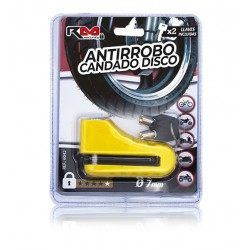 Antirrobo Freno Disco 7mm Rm Security -