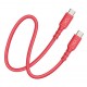 Cable Conexion Usb Tipo C-usb Tipo C Rojo 1 M