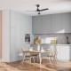 Ventilador Techo Led 3 Aspas 6 Veloc