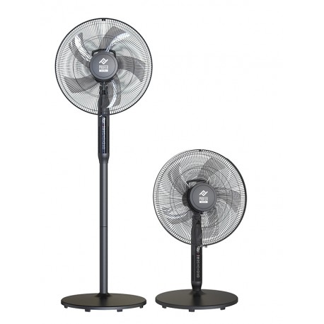 Ventilador Pie/sobremesa Negro 55w 40 Cm