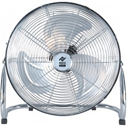 Ventilador Suelo Inclinable Cromado 90w 40 Cm