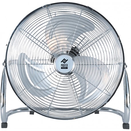 Ventilador Suelo Inclinable Cromado 90w 40 Cm