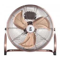 Ventilador Suelo Inclinable Bronce 90w 40 Cm