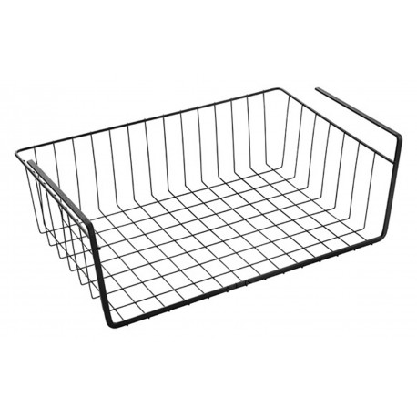Estante Intermedio Negro Kanguro 40 Cm Lava Metaltex