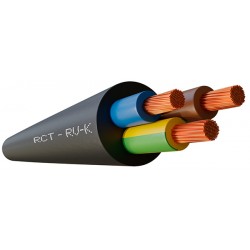 Cable Manguera Araflex Negra Rv-k 0,6/1kv Cpr R100 4x1,5