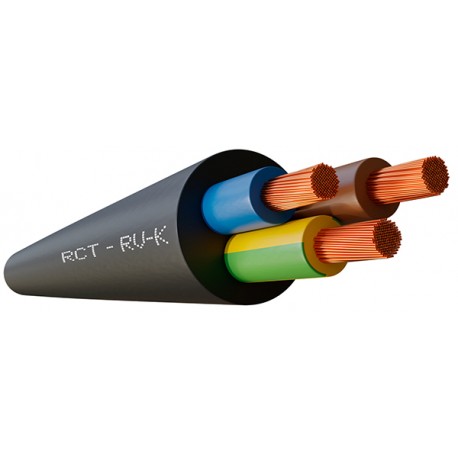 Cable Manguera Araflex Negra Rv-k 0,6/1kv Cpr R100 4x1,5
