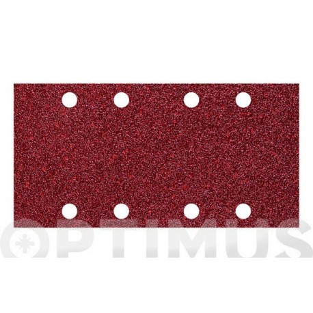 Lija Adherente Madera Metal Gr 80 10 Uds 93 X 185 Mm 8 Aguje