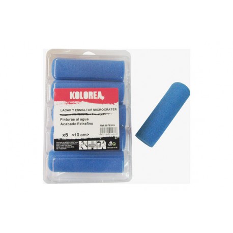 Mini Rodillo Recambio Microcrater Lacar/ Esmaltar Al Agua 5