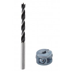 Broca Espigar Con Punta Centrado Y Tope Ø 8 Mm Wolfcraft