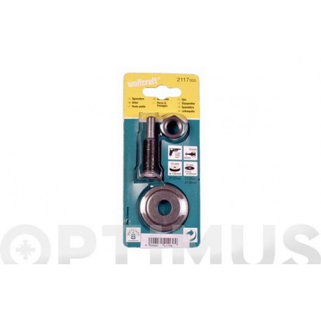Vastago Ø 8 Mm Para Disco Lijar Y Pulir Taladro-13 Mm Wolfcr