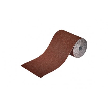 Lija Papel Abrasivo Madera Metal Gr 60 115 X 5000 Mm Wolfcra