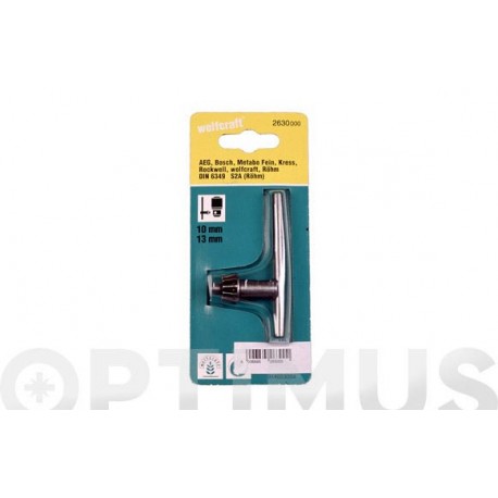 Llave Para Portabrocas Manual S2a Wolfcraft