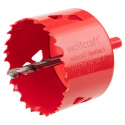 Sierra Corona Bimetal Multimaterial Con Vastago Ø 74 Mm Wolf