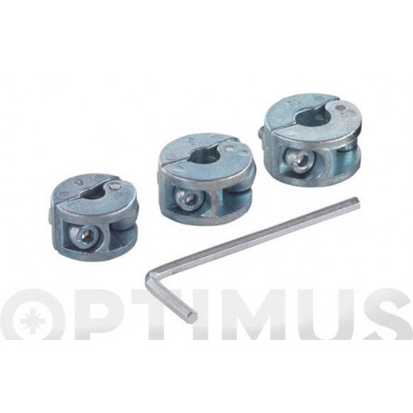 Tope Profundidad Broca Ø 6 - 8 -10 Mm Wolfcraft