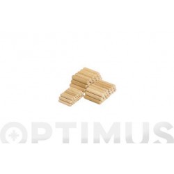 Espiga Madera Ensamblar 200 Uds 6 Mm X 30 Mm Wolfcraft