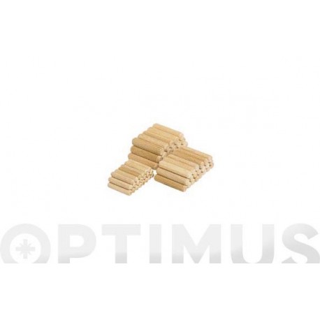 Espiga Madera Ensamblar 200 Uds 6 Mm X 30 Mm Wolfcraft
