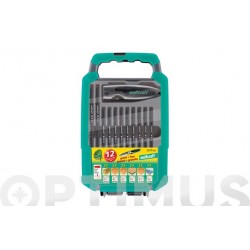 Hoja Sierra Calar Surtidas 11 Hojas + Navaja + Estuche Wolfc