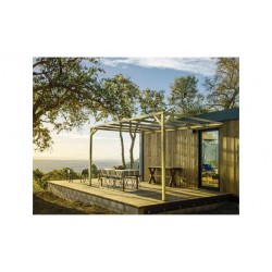 Pergola Adosada Carmen 420 X 300 X H247 Cm Non