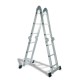 Escalera Multiposicion Aluminio Con Plataforma Ema 3 4+3 Pel