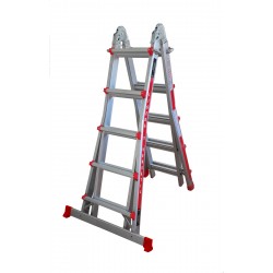 Escalera Telescopica Aluminio Master 4+4 PeldaÑos Codiven