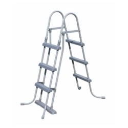 Escalera Para Piscina PeldaÑos Plastico Altura 107 Cm Bestwa