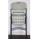 Silla Plegable Polietileno 47x55x85cm