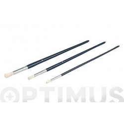 Pincel Para Retoques Redondo Set 3 Uds Nº 6-10-14 Nespoli
