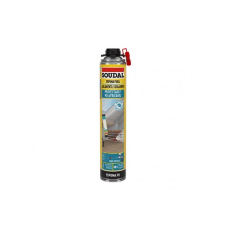 Espuma Poliuretano Proyectable 700 Ml Soudal