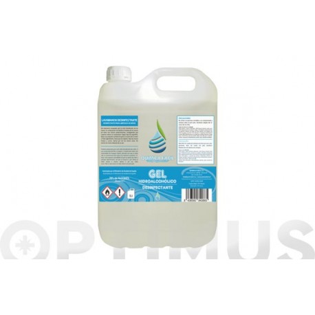 Gel Hidroalcoholico Desinfectante 5 L Quimica Facil