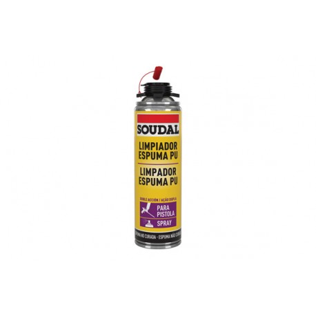 Limpiador Espuma Poliuretano Fresca Pistola 500 Ml Soudal