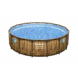Piscina Pvc Circ 488x122cm Cart Power Steel Vista Bestway