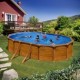 Piscina Sup 610x375x132cm Filtro Arena Gre Ac Mauritius Oval